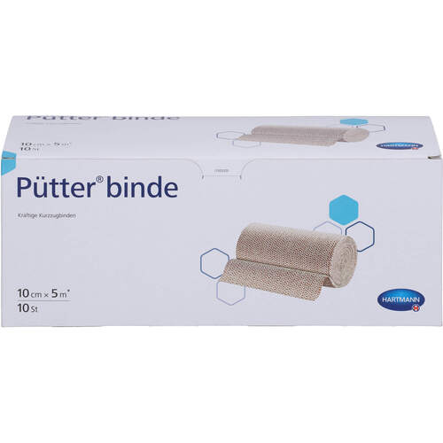 PÜTTER Binde 10 cmx5 m, 10 Stk., Acti Medi GmbH