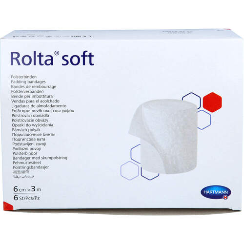 ROLTA Soft Synth.-Wattebinde 6 cmx3 m, 6 Stk., Acti Medi GmbH