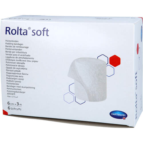 ROLTA Soft Synth.-Wattebinde 6 cmx3 m, 6 Stk., Acti Medi GmbH