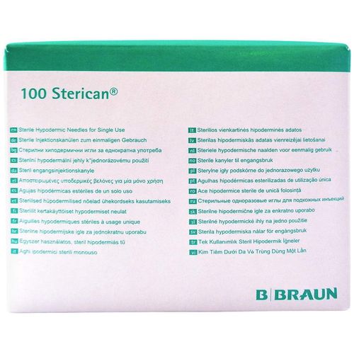 Sterican Einmalkan&uuml;le 23G 25 mm, 100 Stk., B. Braun Melsungen AG