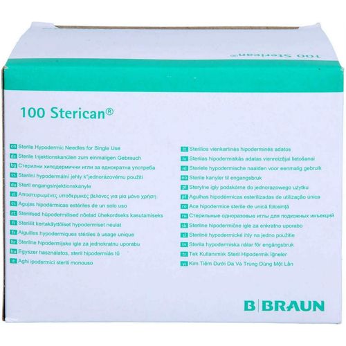 Sterican Einmalkan&uuml;le 22G 40 mm, 100 Stk., B. Braun Melsungen AG