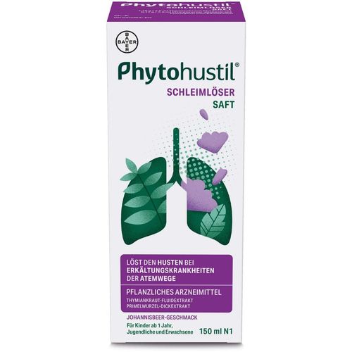 Phytohustil Schleiml&ouml;ser Saft, 150 ml, Bayer Vital GmbH
