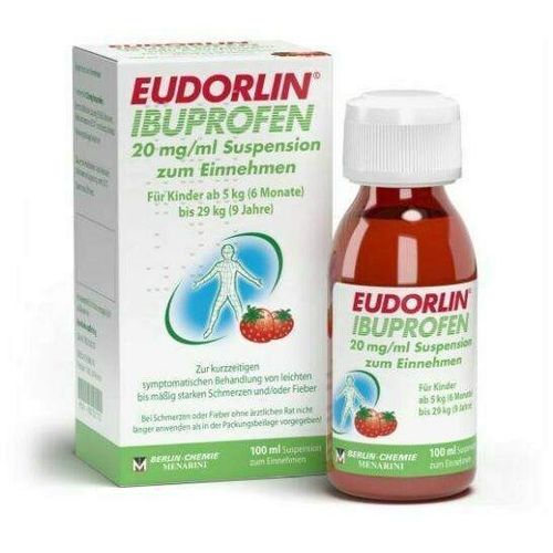 Eudorlin Ibuprofen 20mg/ml Suspension z. Einnehmen, 100 ml, Berlin-Chemie AG