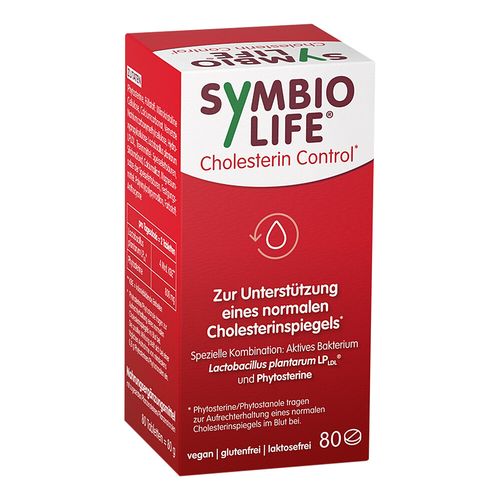 SymbioLife Cholesterin Control mit Phytosterinen, 80 Stk., Klinge Pharma GmbH