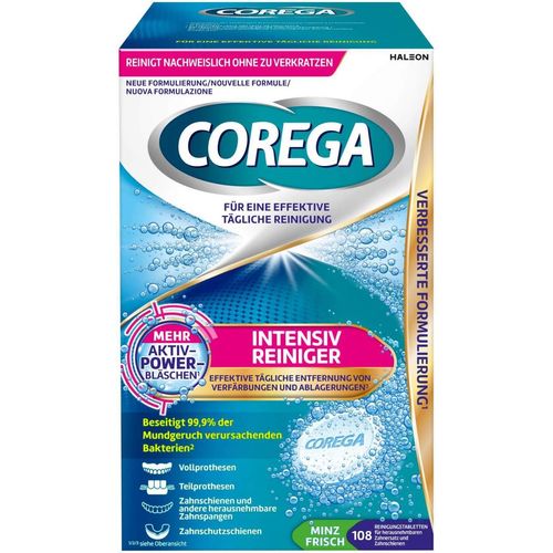 Corega Tabs Intensiv Reiniger, 108 Stk., Haleon Germany GmbH