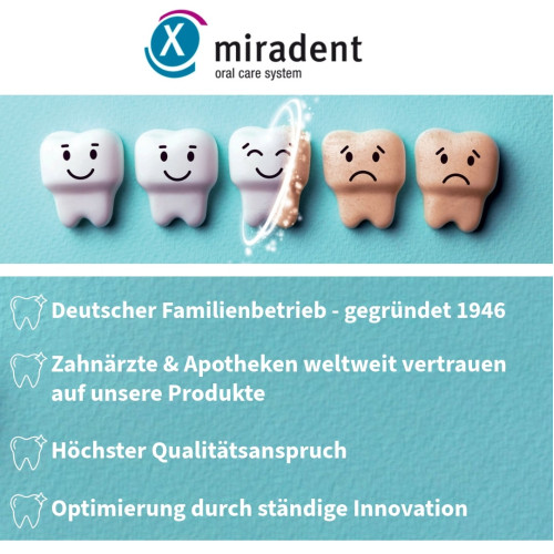 miradent Zahnpick Zahnseide 2in1 Minze, 40 Stk., Hager Pharma GmbH