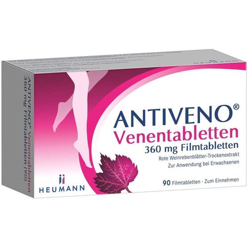 ANTIVENO Venentabletten 360mg Filmtabletten, 90 Stk., Heumann Pharma GmbH & Co. Generica KG