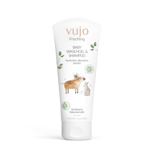 vujo Frischling - Baby Waschgel&Shampoo, 200 ml, Hager Pharma GmbH