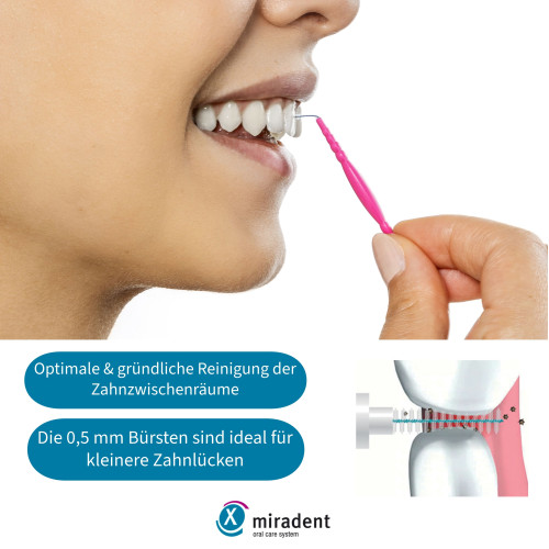 miradent PIC-BRUSH MINIS ISO 2, 32 Stk., Hager Pharma GmbH