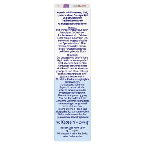 Doppelherz Hyaluron + OPC system, 30 Stk., Queisser Pharma GmbH & Co. KG