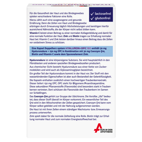 Doppelherz Hyaluron + OPC system, 30 Stk., Queisser Pharma GmbH & Co. KG