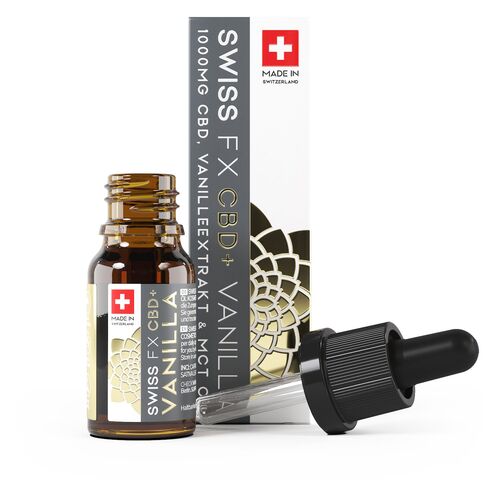 SWISS FX CBD ÖL VANILLA, 10 ml, Deep Green B.V.