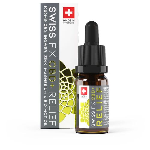 SWISS FX CBD ÖL RELIEF, 10 ml, Deep Green B.V.