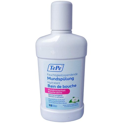 TePe Feuchtigkeitsspend. Mundwasser Apfel/Minze, 500 ml, TePe D-A-CH GmbH