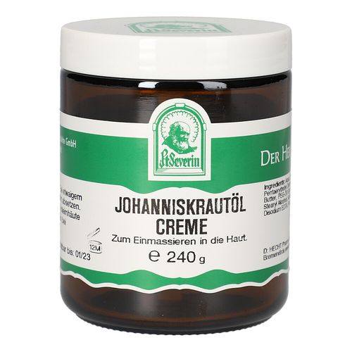 Johanniskrautöl Creme, 240 g, Hecht-Pharma GmbH