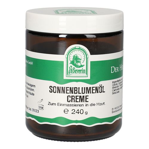 Sonnenblumenöl Creme, 240 g, Hecht-Pharma GmbH