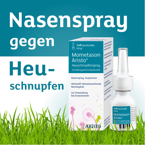 Mometason Aristo Heuschnupfenspray 50 ug/Spr&uuml;hsto&szlig;, 18 g, Aristo Pharma GmbH