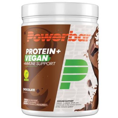 POWERBAR PROTEIN+VEGAN IMMUNE SUPPORT CHOCOLATE, 570 g, Nec Med Pharma GmbH