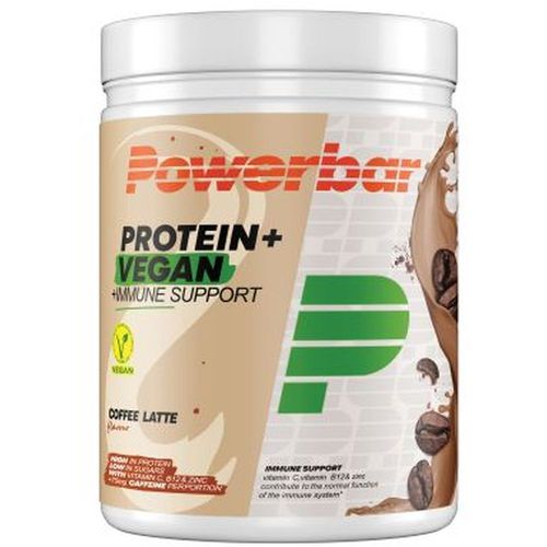 POWERBAR PROTEIN+VEGAN IMMUNE SUPPORT COFFEE, 570 g, Nec Med Pharma GmbH
