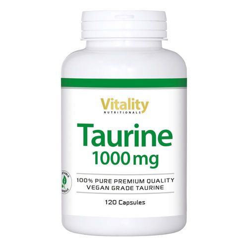 Taurine 1000 mg vegan, 120 Stk., Vision Healthcare B.V.