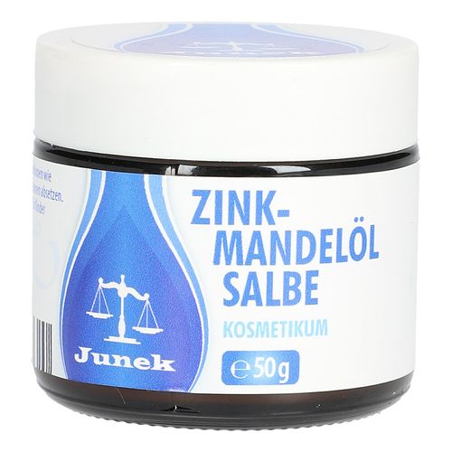 Zink-Mandelölsalbe Junek, 50 g, Junek Europ-Vertrieb GmbH Zink-Mandelölsalbe Junek, 50 g, Junek Europ-Vertrieb GmbH