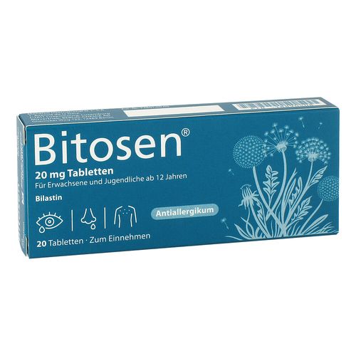 Bitosen 20mg Tabletten, 20 Stk., Berlin-Chemie AG Bitosen 20mg Tabletten, 20 Stk., Berlin-Chemie AG