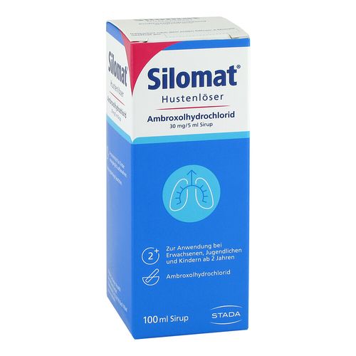 Silomat Hustenlöser Ambroxolhydrochlorid 30mg/5ml, 100 ml, STADA Consumer Health Deutschland GmbH Silomat Hustenlöser Ambroxolhydrochlorid 30mg/5ml, 100 ml, STADA Consumer Health Deutschland GmbH