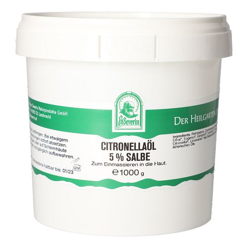 CITRONELLAOEL 5% SALBE, 1000 g, Hecht-Pharma GmbH