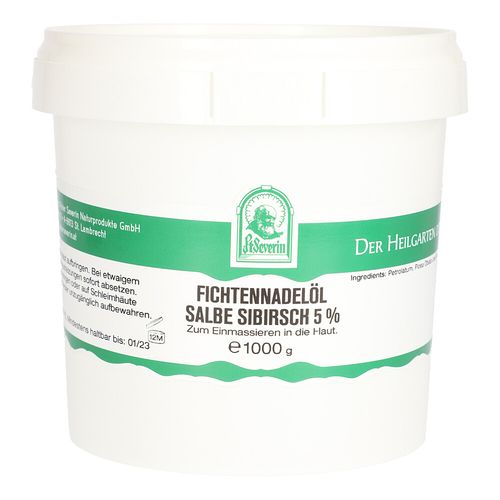 FICHTENNADELOEL SALBE SIBIRISCH 5%, 1000 g, Hecht-Pharma GmbH