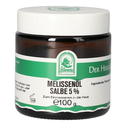 MELISSENOEL SALBE 5%, 100 g, Hecht-Pharma GmbH
