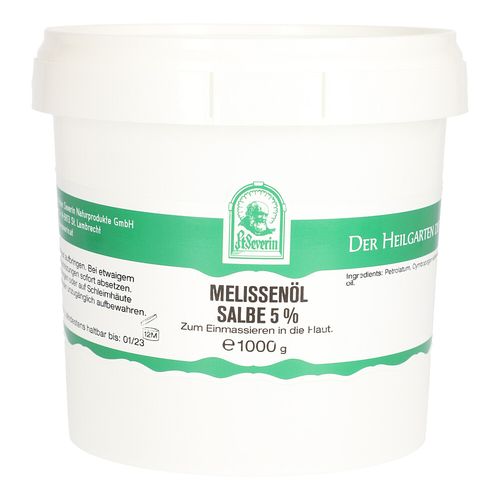 MELISSENOEL SALBE 5%, 1000 g, Hecht-Pharma GmbH