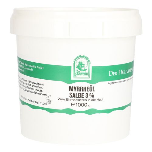 MYRRHEOEL SALBE 3%, 1000 g, Hecht-Pharma GmbH