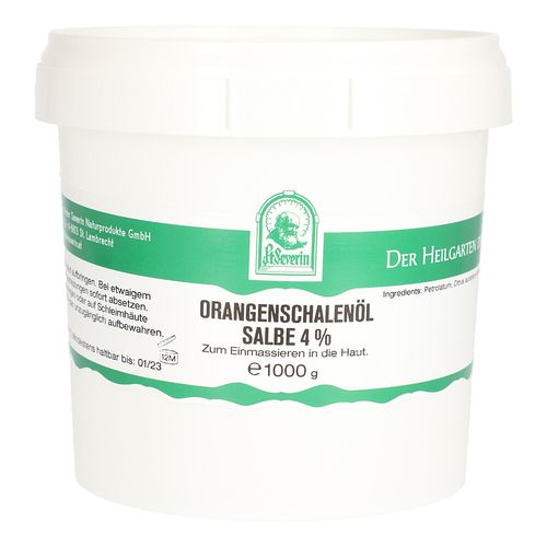 ORANGENSCHALENOEL SALBE 4%, 1000 g, Hecht-Pharma GmbH