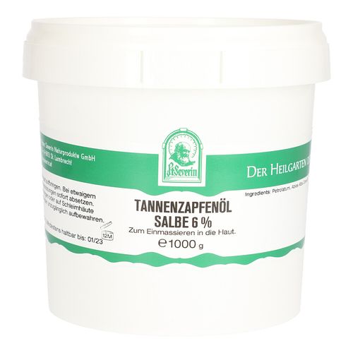 TANNENZAPFENOEL SALBE 6%, 1000 g, Hecht-Pharma GmbH