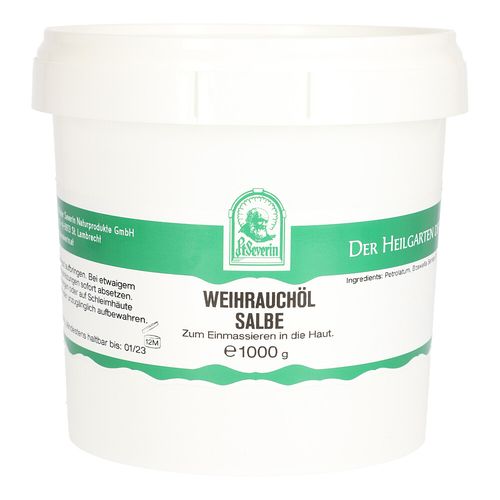 WEIHRAUCHOEL SALBE, 1000 g, Hecht-Pharma GmbH