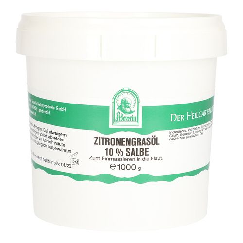 ZITRONENGRASOEL 5% SALBE, 1000 g, Hecht-Pharma GmbH