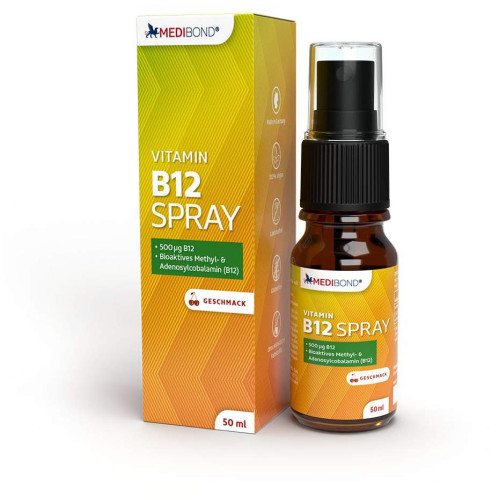Vitamin B12 Spray, 50 ml, MEDIBOND Healthcare GmbH