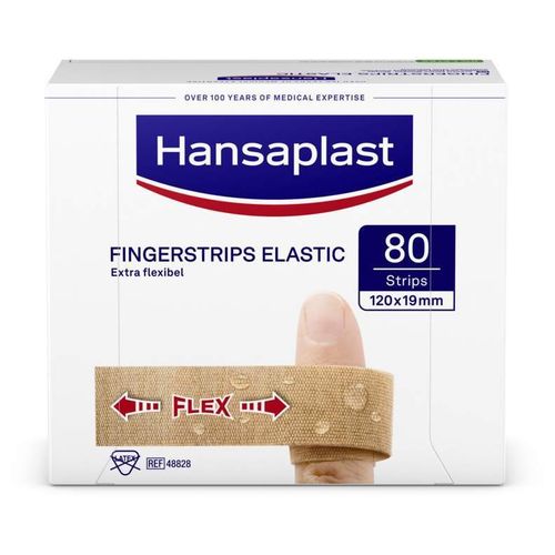 Hansaplast Elastic Finger Pflaster 80 Str, 80 Stk., Beiersdorf AG