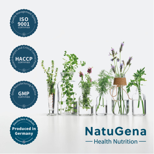 Omega-3 VEGAN 2200mg mit 1351 DHA 672 EPA Algen&ouml;l, 100 ml, NatuGena GmbH