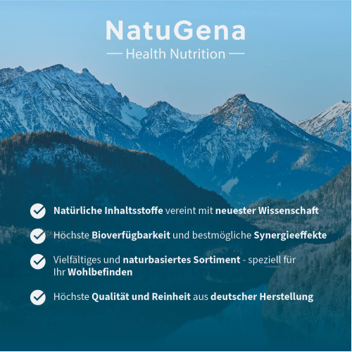 Omega-3 VEGAN 2200mg mit 1351 DHA 672 EPA Algen&ouml;l, 100 ml, NatuGena GmbH