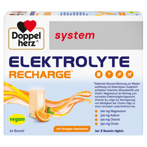 Doppelherz Elektrolyte Recharge system, 20 Stk., Queisser Pharma GmbH & Co. KG
