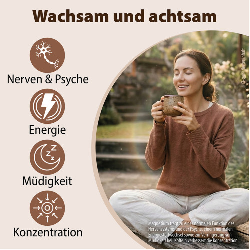 ReiChi Zen Pilz-Kaffee mit Reishi Chaga Cordyceps Lions Mane, 150 g, Dr. Jacob's Medical GmbH