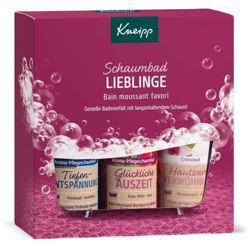 Kneipp Schaumbad LIEBLINGE Geschenkset, 3x100 ml, Kneipp GmbH