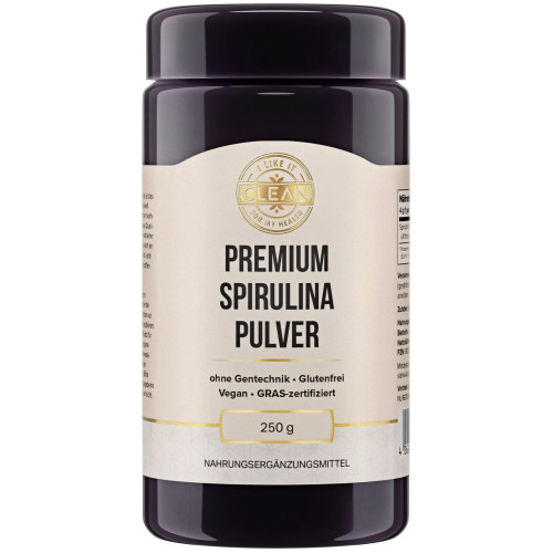 Spirulina Pulver I-like-it-Clean, 250 g, Supplementa GmbH