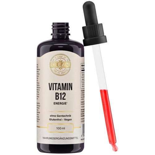 Vitamin B12 fl&uuml;ssig I-like-it-Clean, 100 ml, Supplementa GmbH