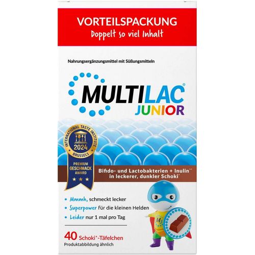 MULTILAC Darmsynbiotikum Junior, 40 Stk., MedGoNET GmbH
