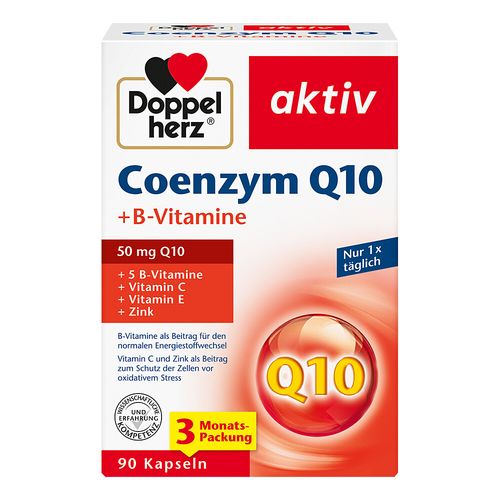 Doppelherz Coenzym Q10 + B-Vitamine, 90 Stk., Queisser Pharma GmbH & Co. KG