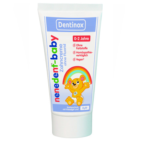 nenedent-baby Zahncreme ohne Fluorid Einzeltube, 50 ml, Dentinox Gesellschaft für pharmazeutische Präparate
