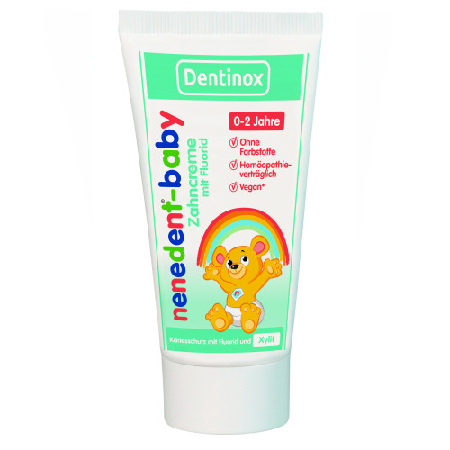 nenedent-baby Zahncreme mit Fluorid Einzeltube, 50 ml, Dentinox Gesellschaft für pharmazeutische Präparate