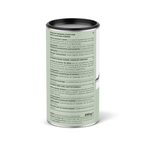 LaPura Bierhefe für Hunde Katzen und Pferde, 250 g, PetVet GmbH